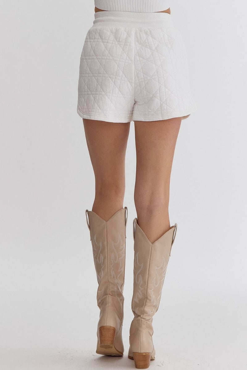 Trina Textured Shorts