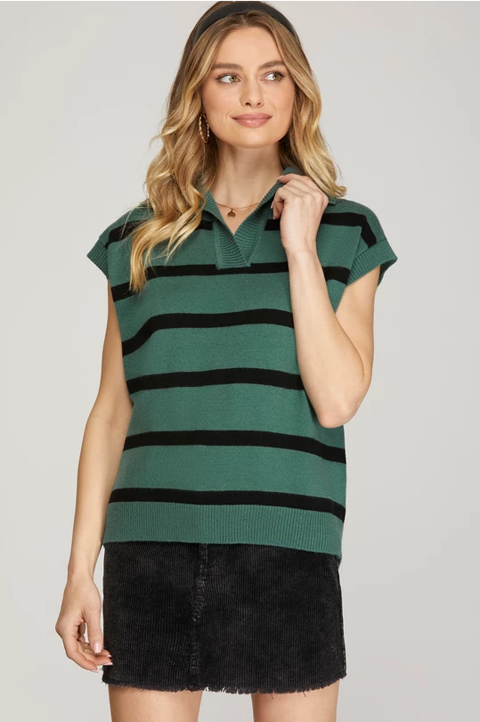 Drop Shoulder Sweater Top