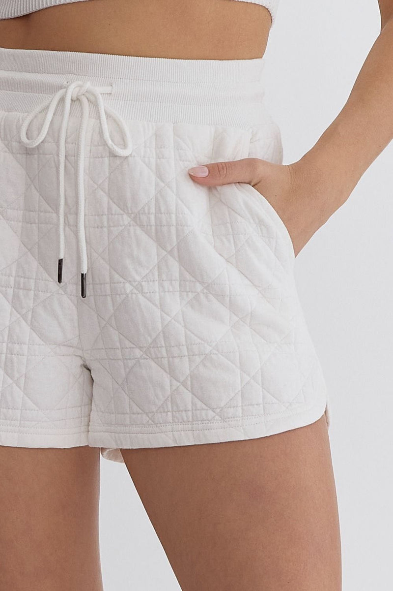 Trina Textured Shorts