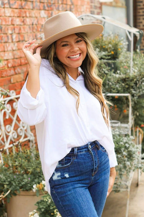 The Katie Button Down Blouse